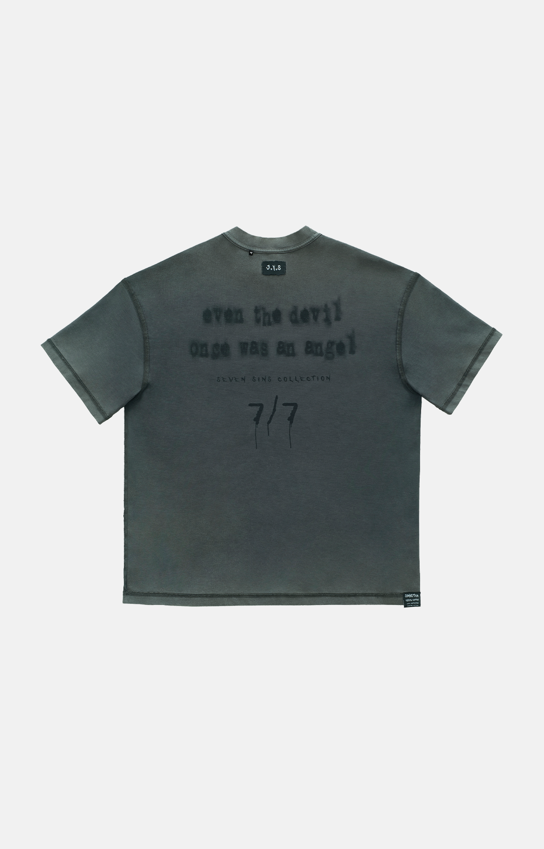 The seventh sin - 7/7 - Reversible tee.