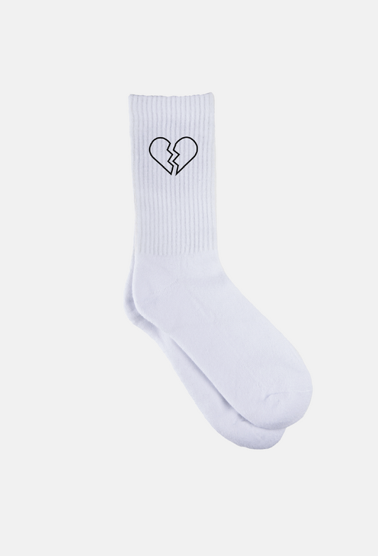 Broken heart Socks