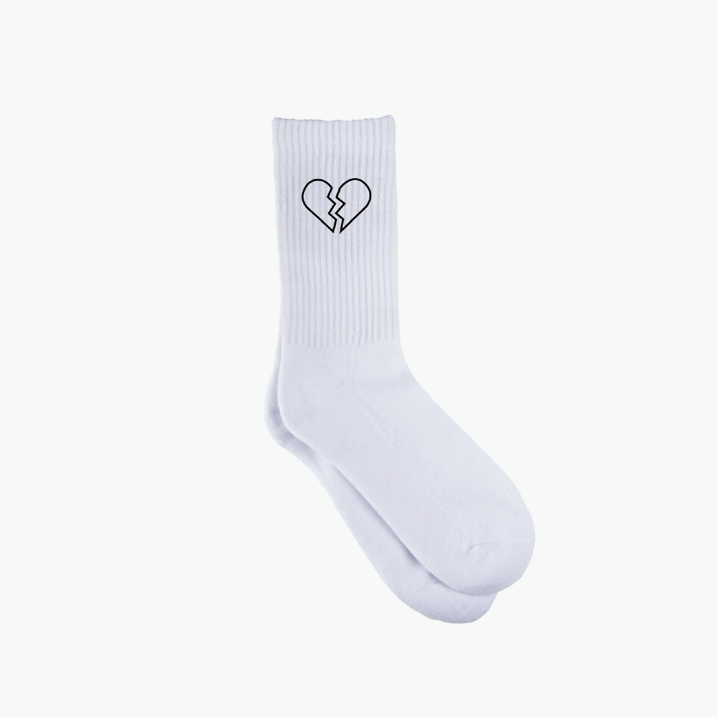 Broken heart Socks